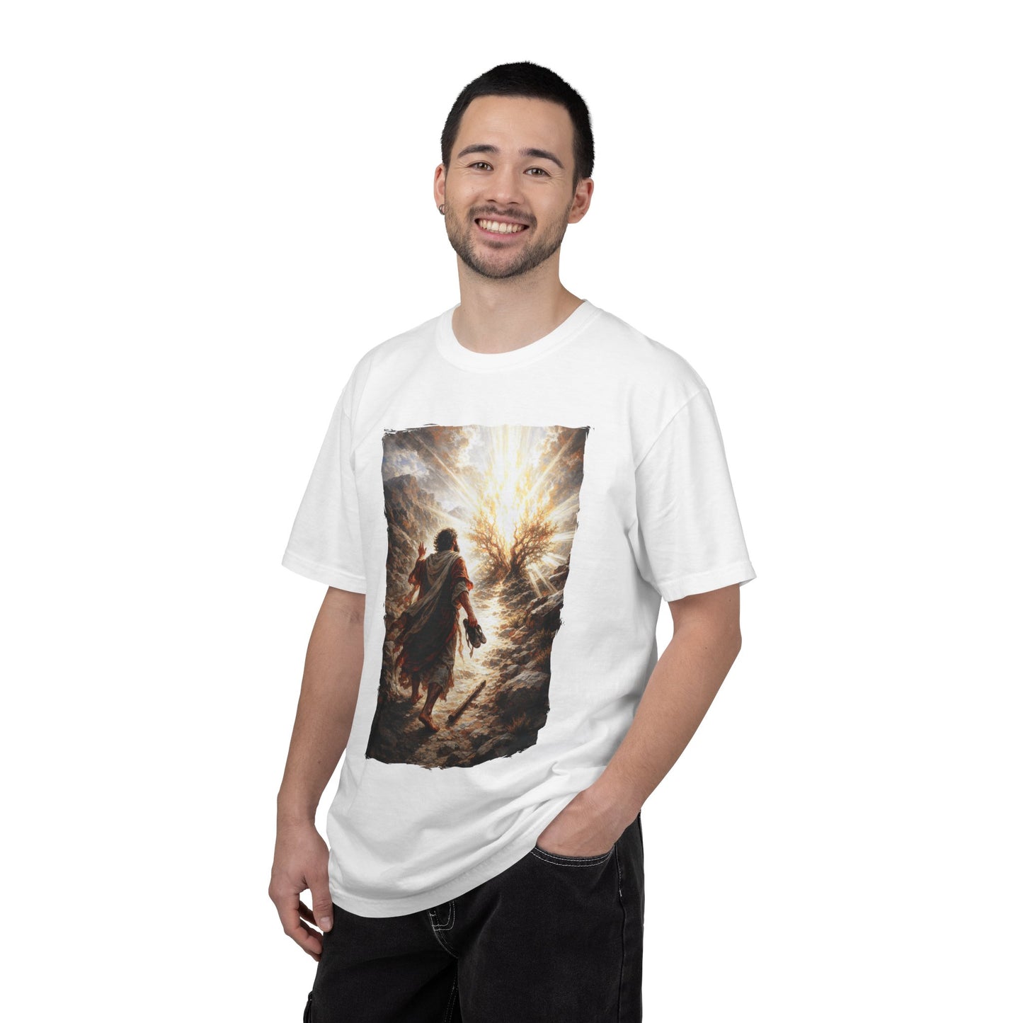 Moses and the Burning Bush T-Shirt — Biblical Revelation Tee