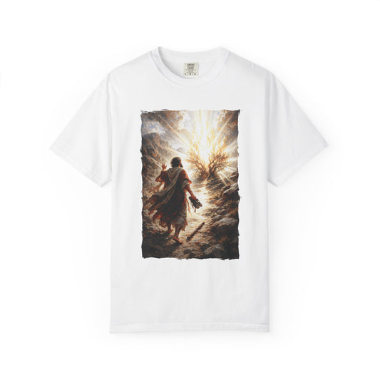 Moses and the Burning Bush T-Shirt — Biblical Revelation Tee